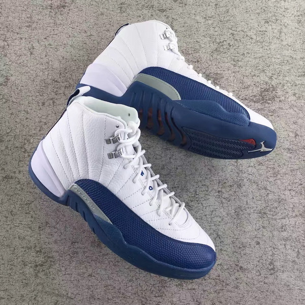 Authentic Air Jordan 12 France Blue